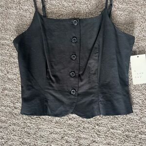 A New Day Women's Black Camisole Top